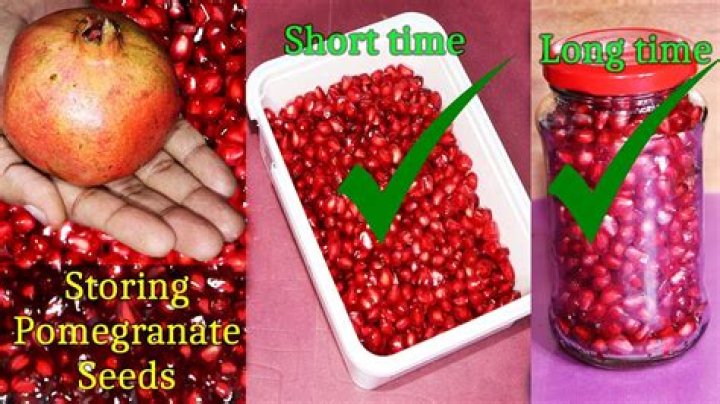Should you refrigerate pomegranates?