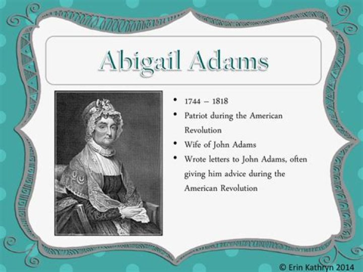 Was abigail adams a patriot?