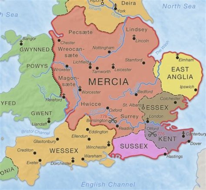 Was aylesbury the capital of mercia?