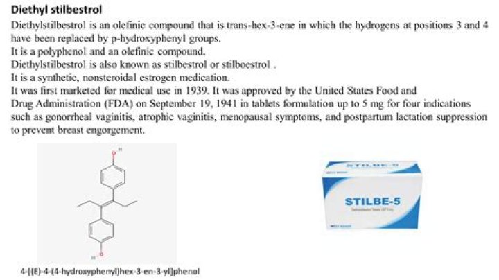 Was diethylstilbestrol fda approved?