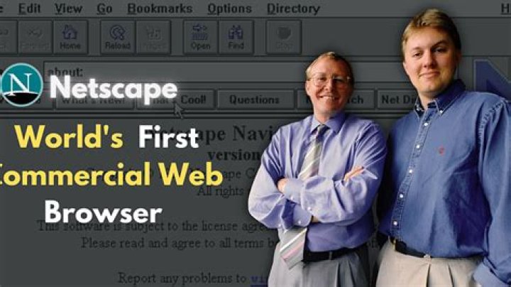 Was netscape the first web browser?