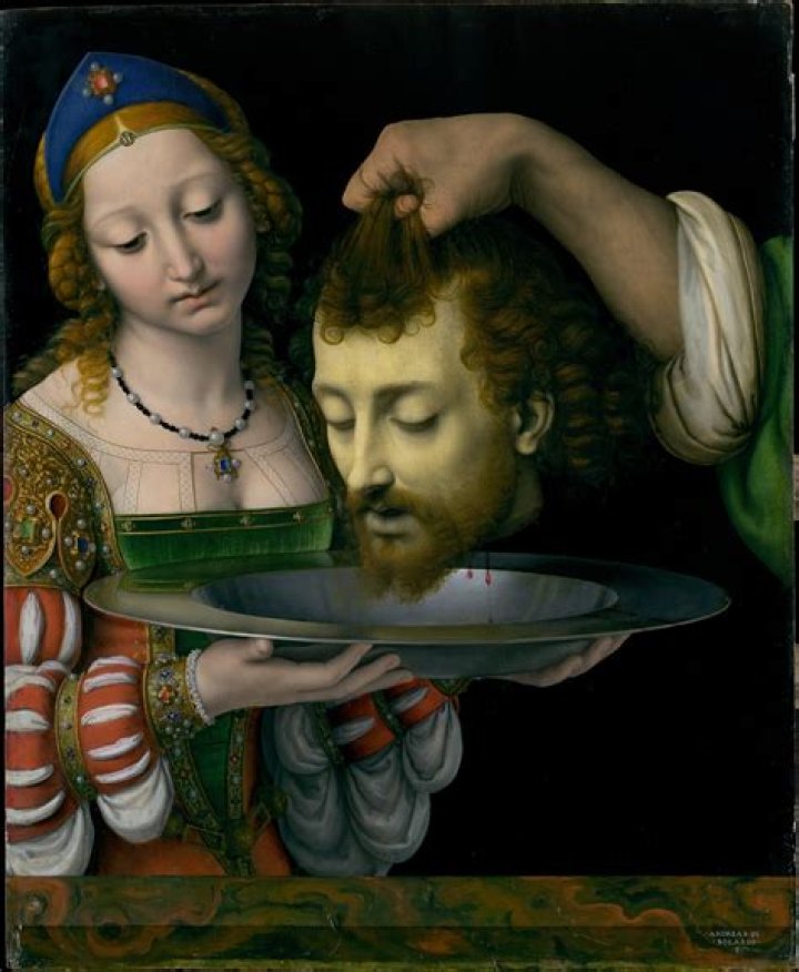 Was salome in love with john the baptist?