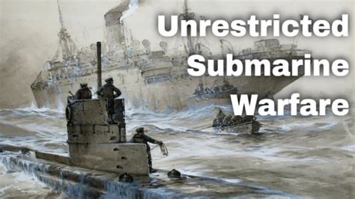 Was unrestricted submarine warfare justified?