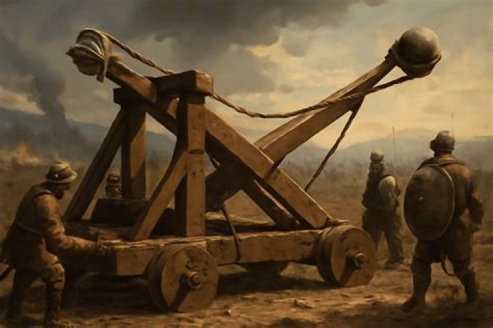 Were catapults used in the middle ages?