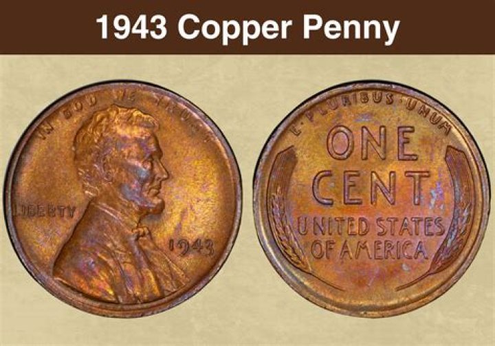 Were copper pennies made in 1943?