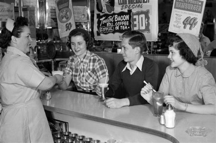 Were diners popular in the 50s?