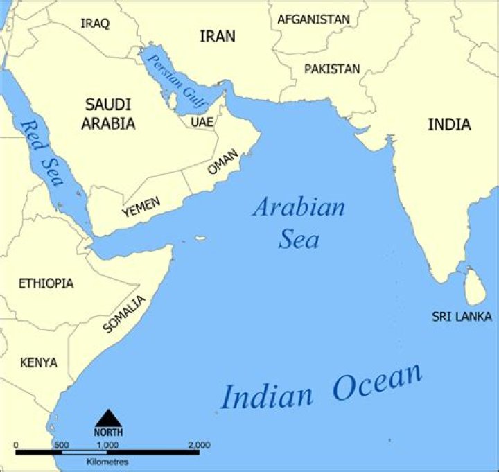 Were is the arabian sea?