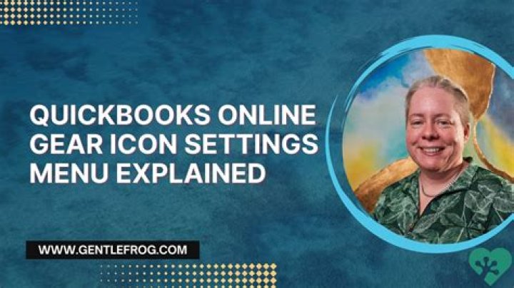 Were is the gear icon?