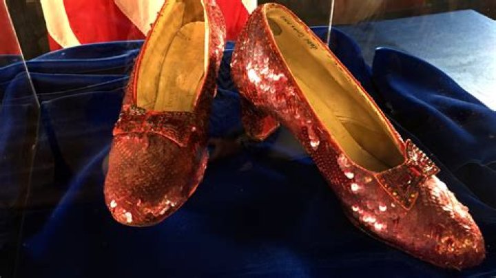 Were the ruby red slippers found?