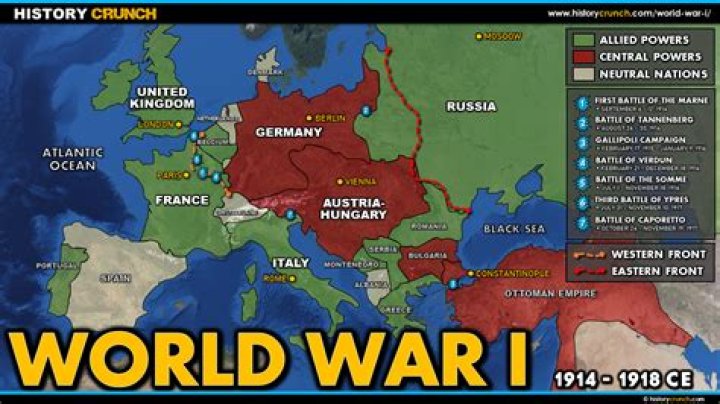 Were was world war 1?