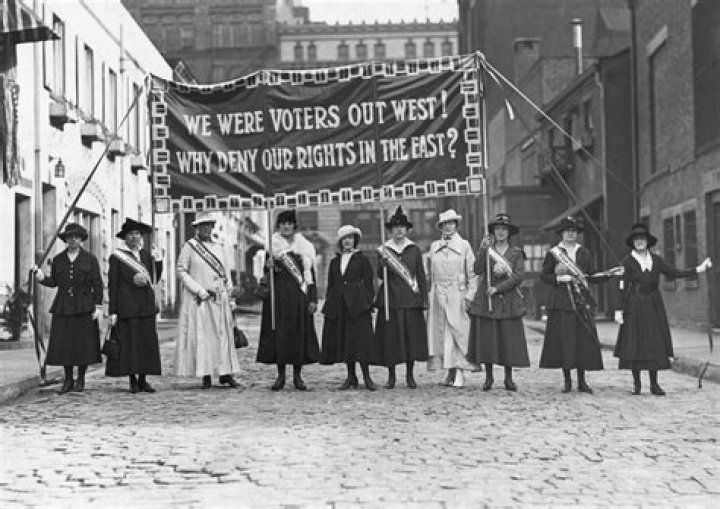 Were women's suffrage protests peaceful?