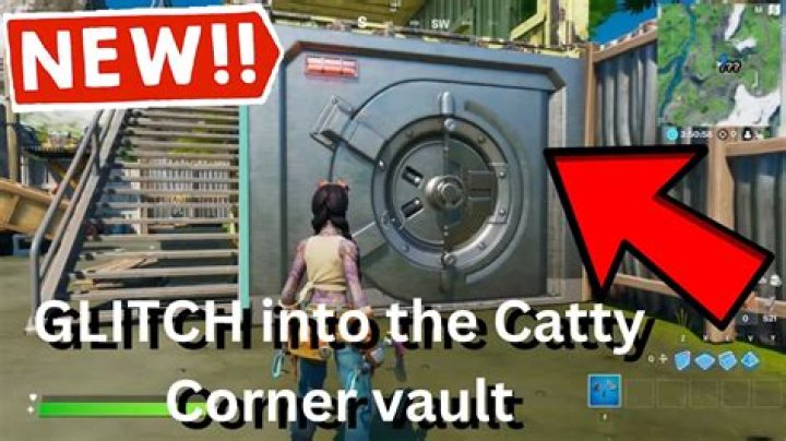 What's catty corner vault?