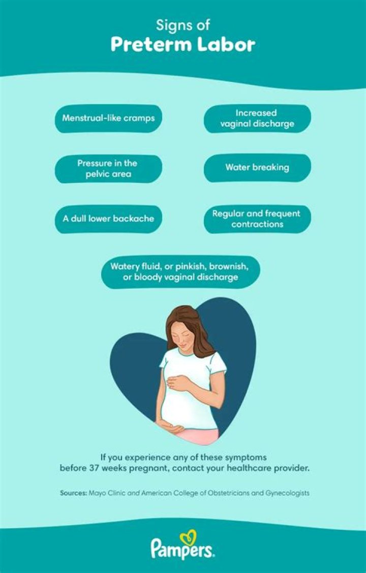 What's preterm labor signs?