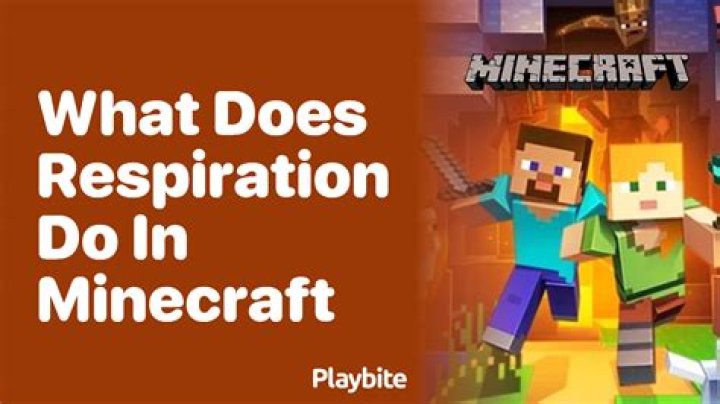 What's respiration in minecraft?