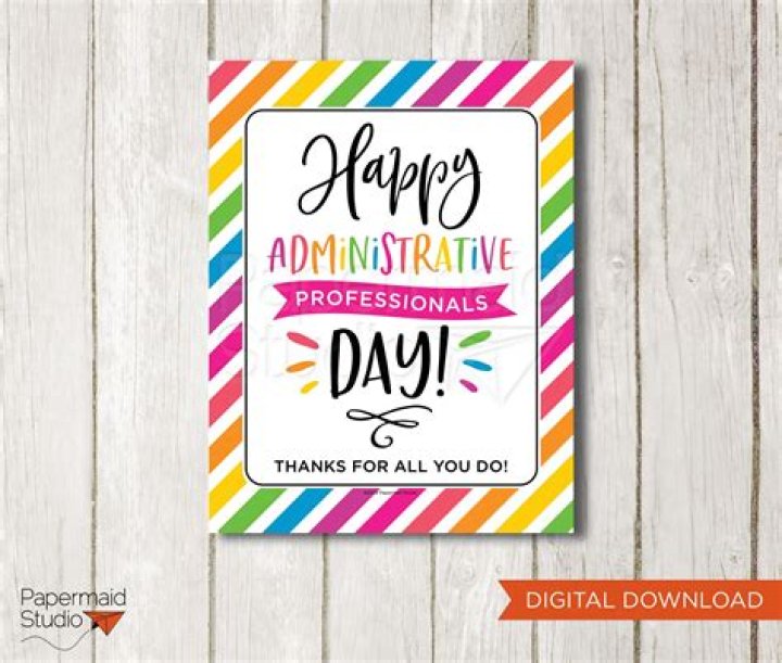 What administrative professional day?