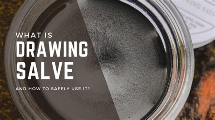 What do drawing salves do?