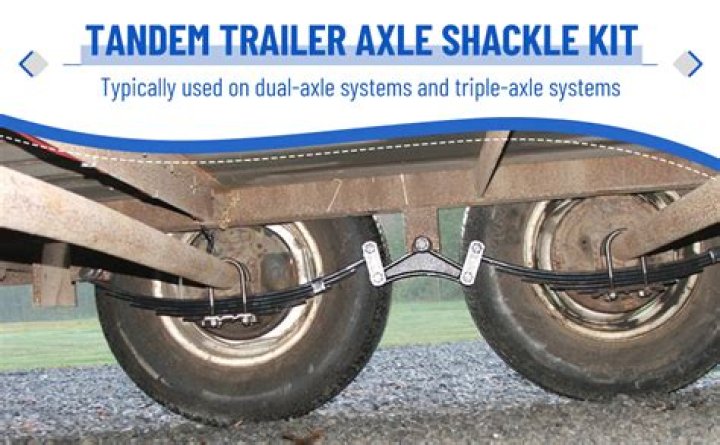What do shackles do on a truck?