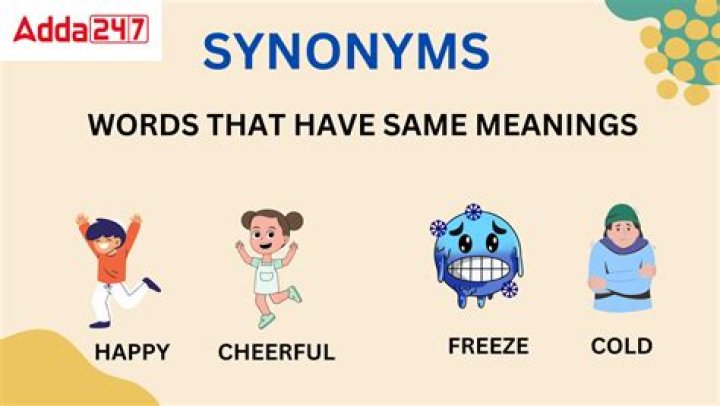 What do synonym mean?