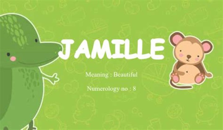 What does jamille name mean?