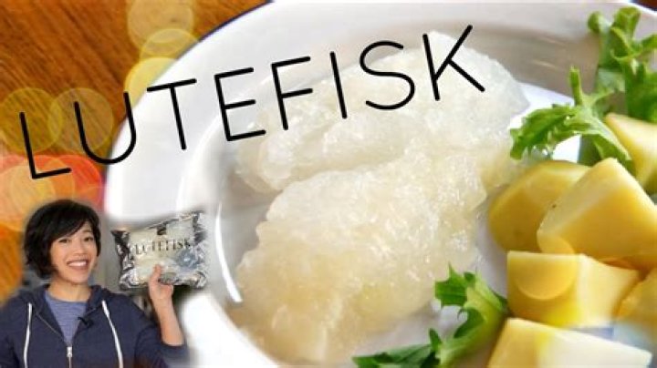 What does lutefisk mean?