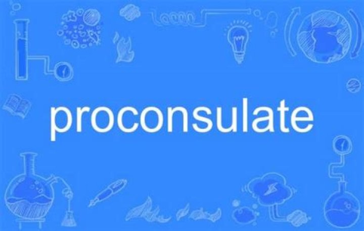 What does proconsulate mean?