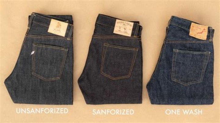 What does sanforized denim mean?