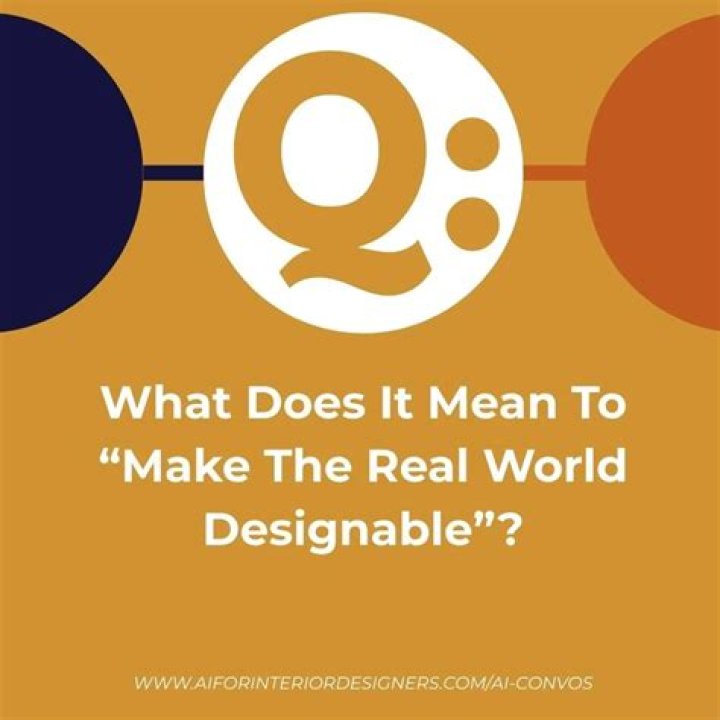 What does the word designable mean?