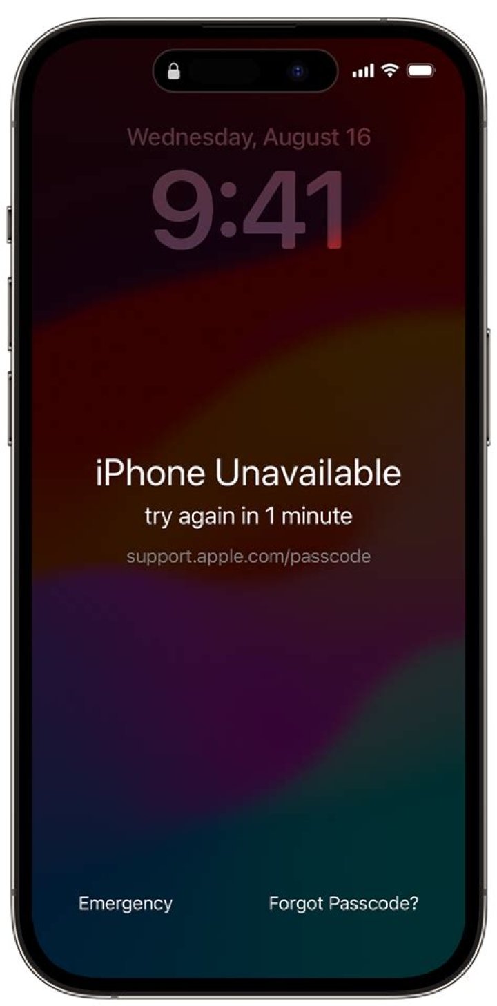 What does unavailable mean on phone?
