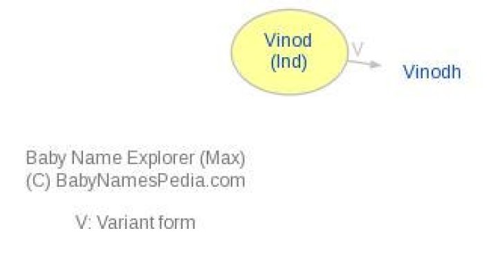What does vinod mean?