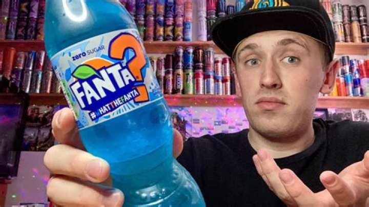 What flavour is blue fanta?