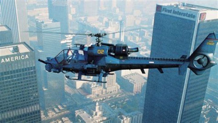 What helicopter was blue thunder?