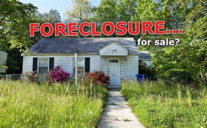 What is a foreclosed home?