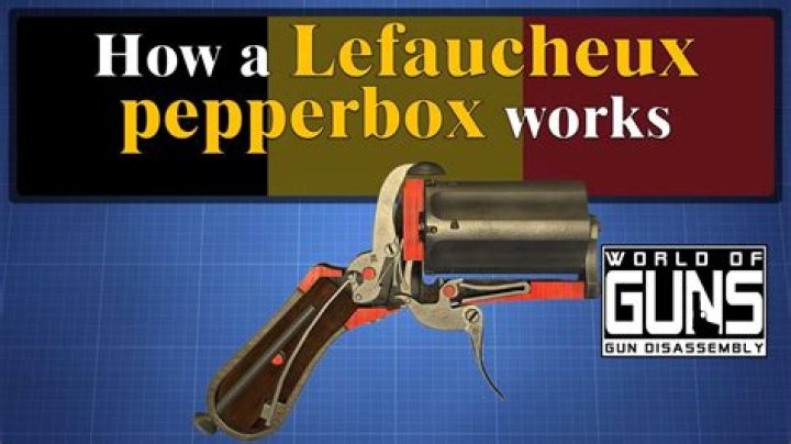 What is a pepperbox pistol?