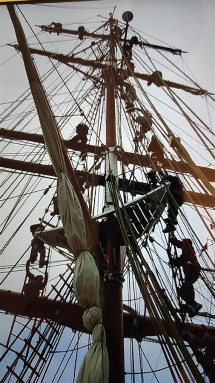 What is a spanker sail?