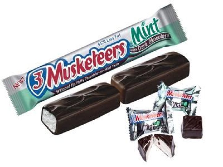 What is a three musketeers bar?