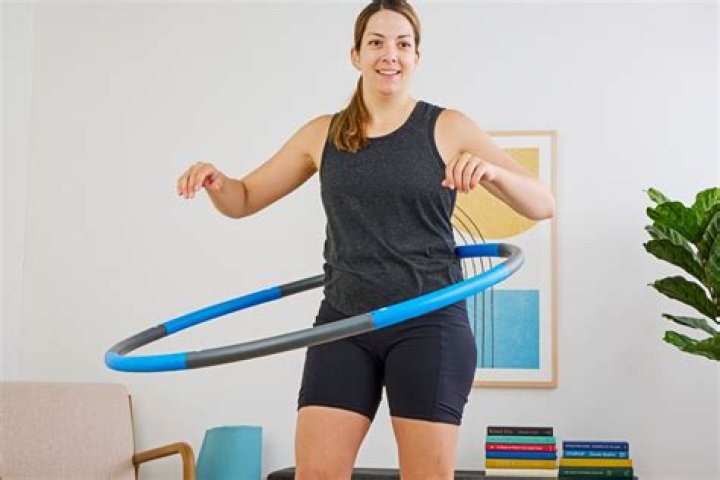 What is a weighted hula hoop?