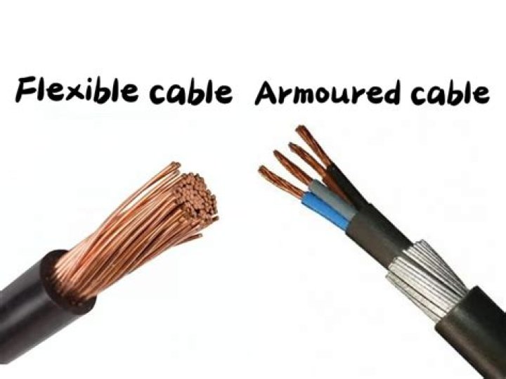 What is armoured and unarmoured cables?