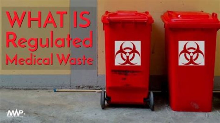 What is considered regulated medical waste?