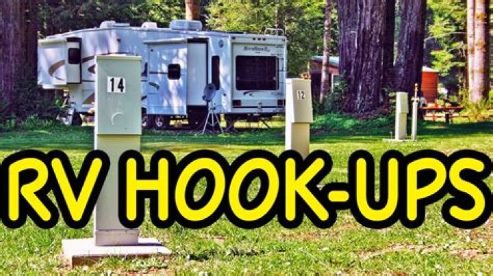 What is hook up camping?