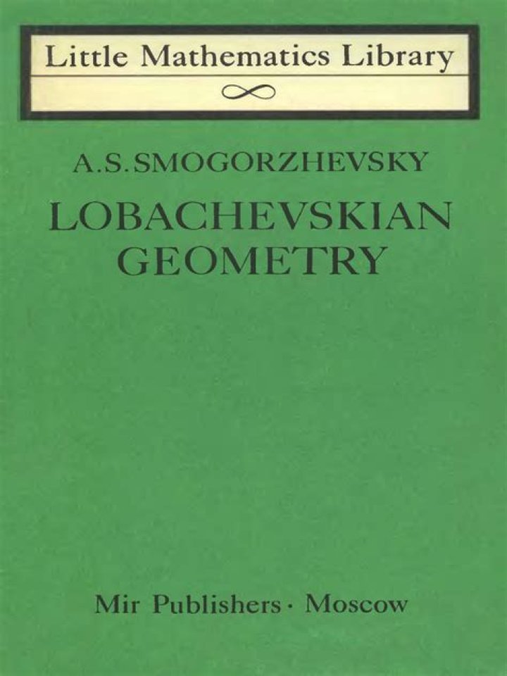 What is lobachevskian geometry?
