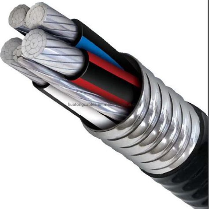 What is metal clad cable used for?