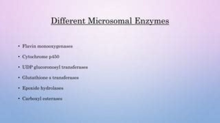 What is microsomal enzyme induction?