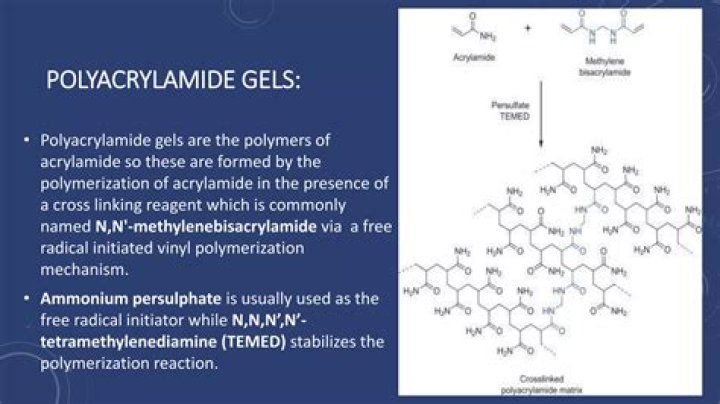 What is polyacrylamide used for?