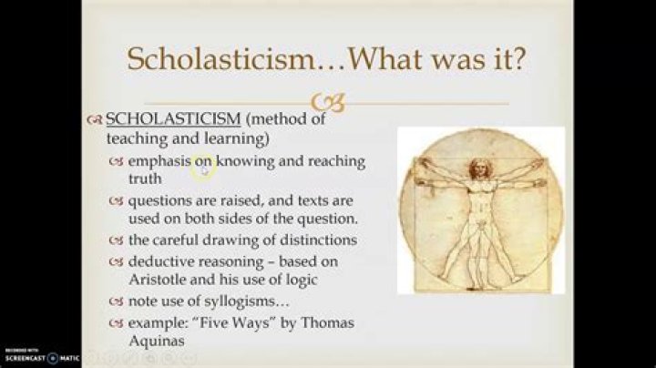 What is scholarism meaning?