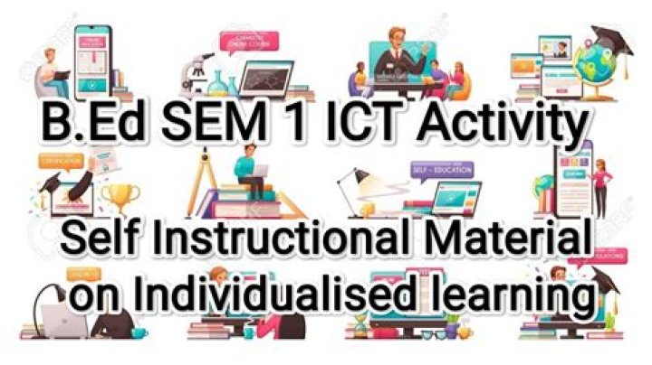What is self instructional material?