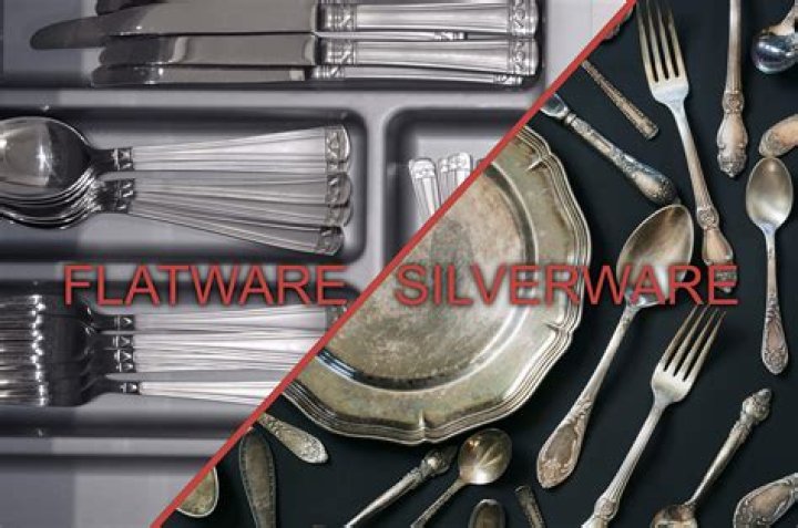 What is the difference between silverware and flatware?