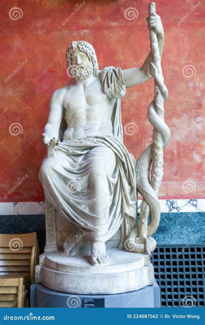 What is the staff of aesculapius?