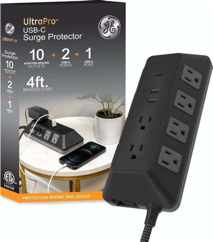 What joules rating for surge protector?