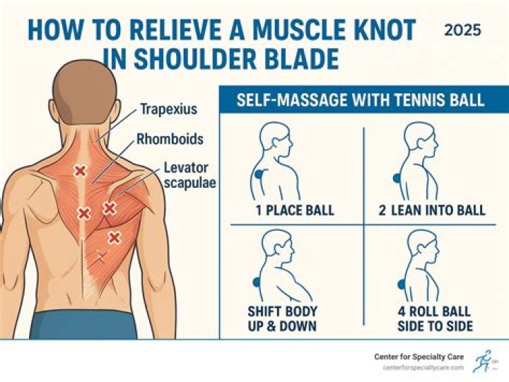 What muscles are in the shoulder blade?