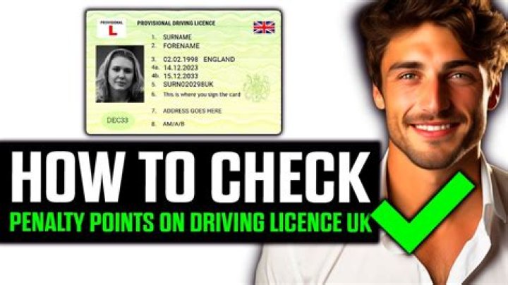 What points are on my licence?